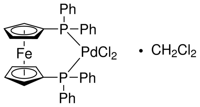 [1,1′-Bis(diphenylphosphino)ferrocene]dichloropalladium(II), complex with dichloromethane